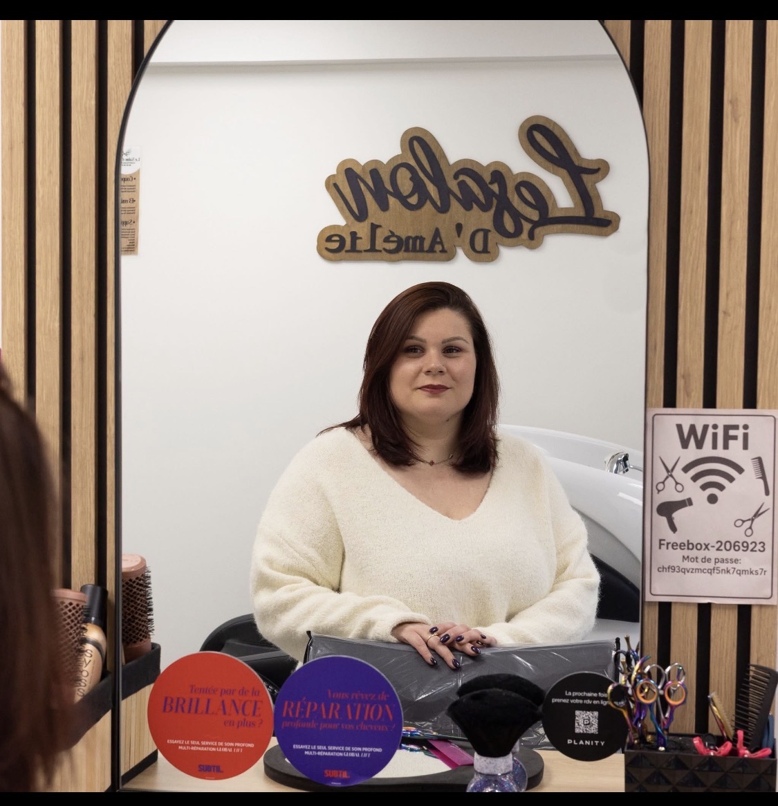 Amélie, Coiffeuse, Événement professionnel du réseau Link Caudaciens réunissant des entrepreneurs du Val-de-Marne
