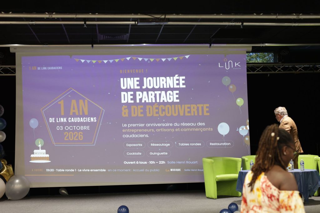 Table ronde « Ils prennent la parole » aux 1 an de Link Caudaciens (photo officielle 14)