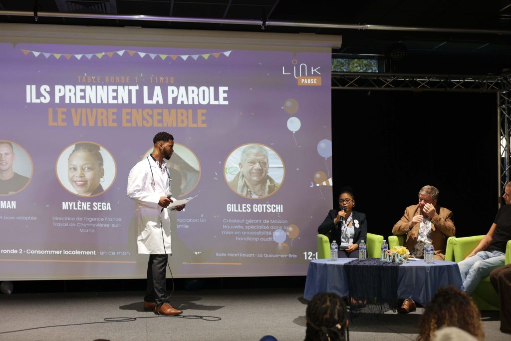 Table ronde « Ils prennent la parole » aux 1 an de Link Caudaciens (photo officielle 30)