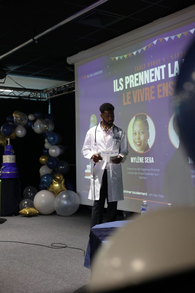 Table ronde « Ils prennent la parole » aux 1 an de Link Caudaciens (photo officielle 31)