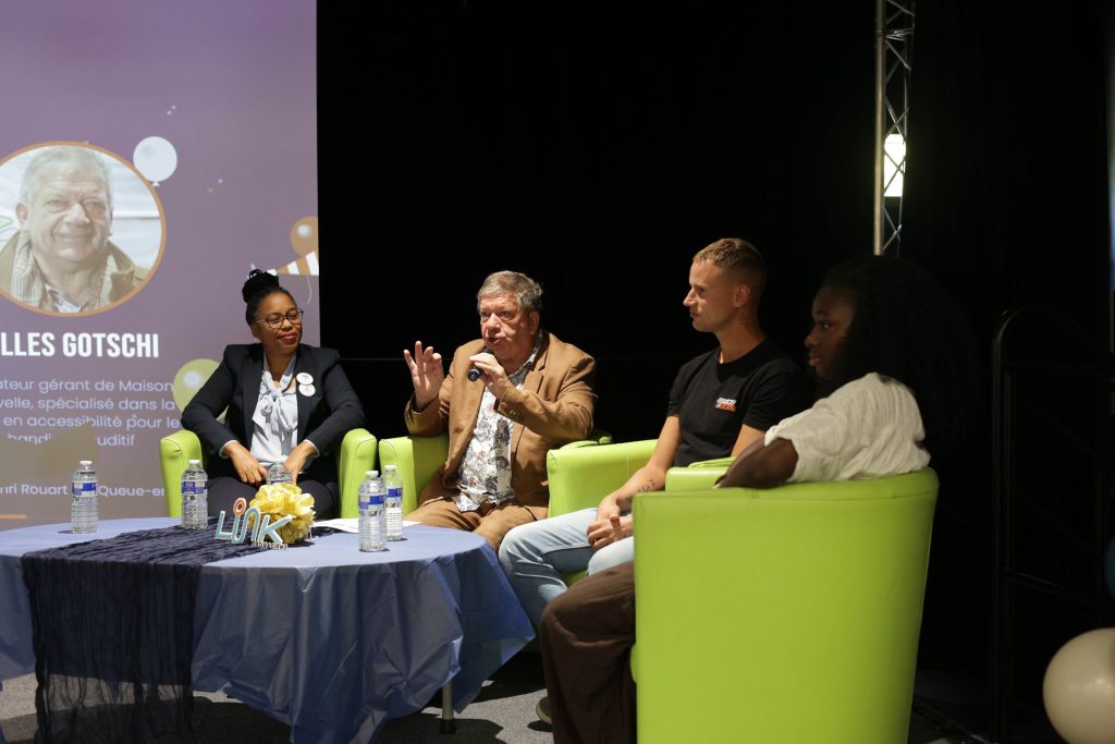 Table ronde « Ils prennent la parole » aux 1 an de Link Caudaciens (photo officielle 38)