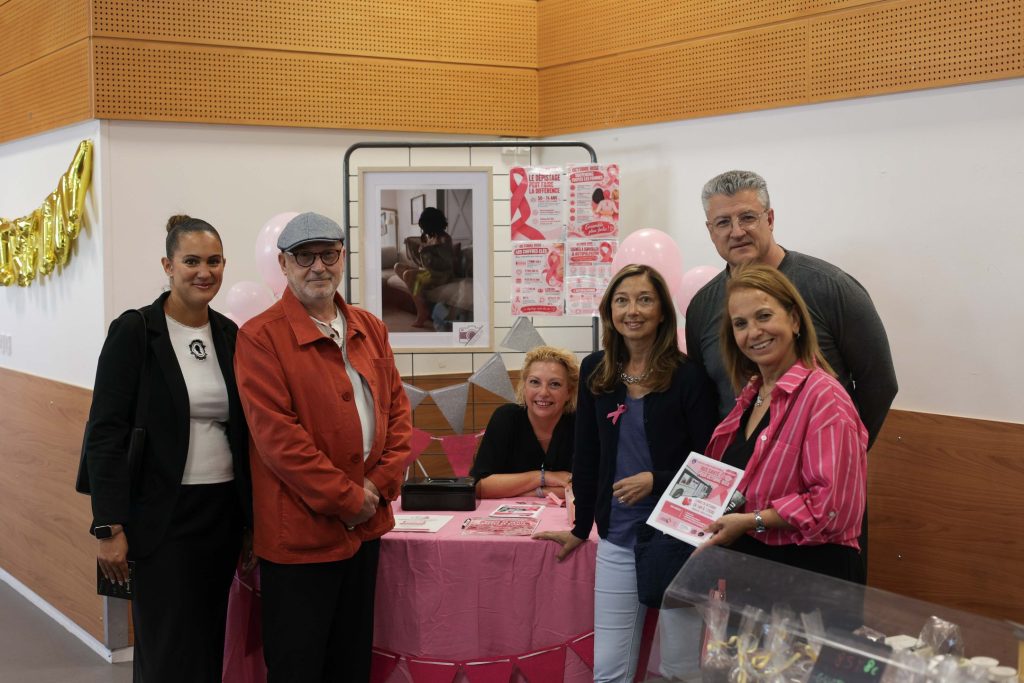 Stand d'un exposant au salon des 1 an de Link Caudaciens (photo officielle 44)