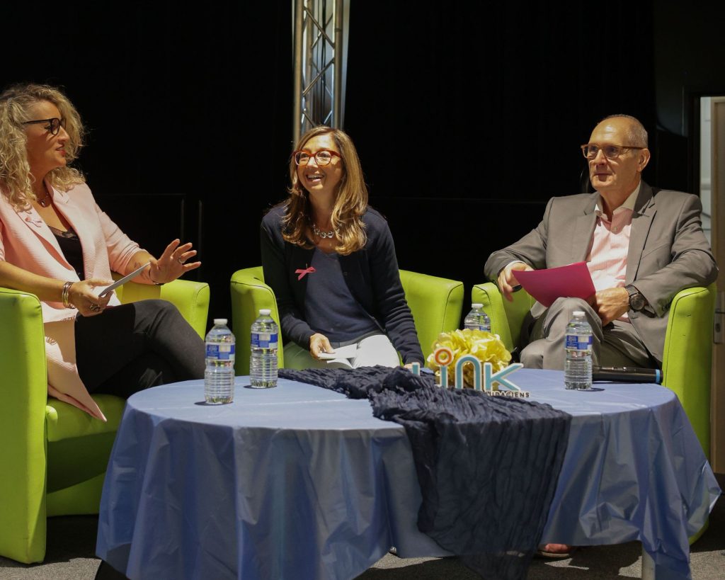 Table ronde « Ils prennent la parole » aux 1 an de Link Caudaciens (photo officielle 45)
