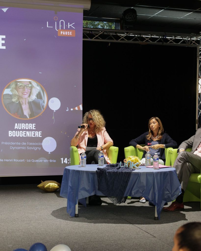 Table ronde « Ils prennent la parole » aux 1 an de Link Caudaciens (photo officielle 55)