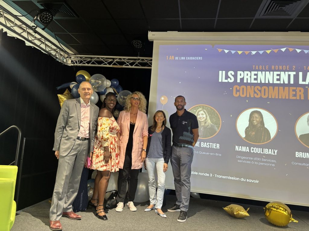 Photo de groupe des intervenants « Consommer local »